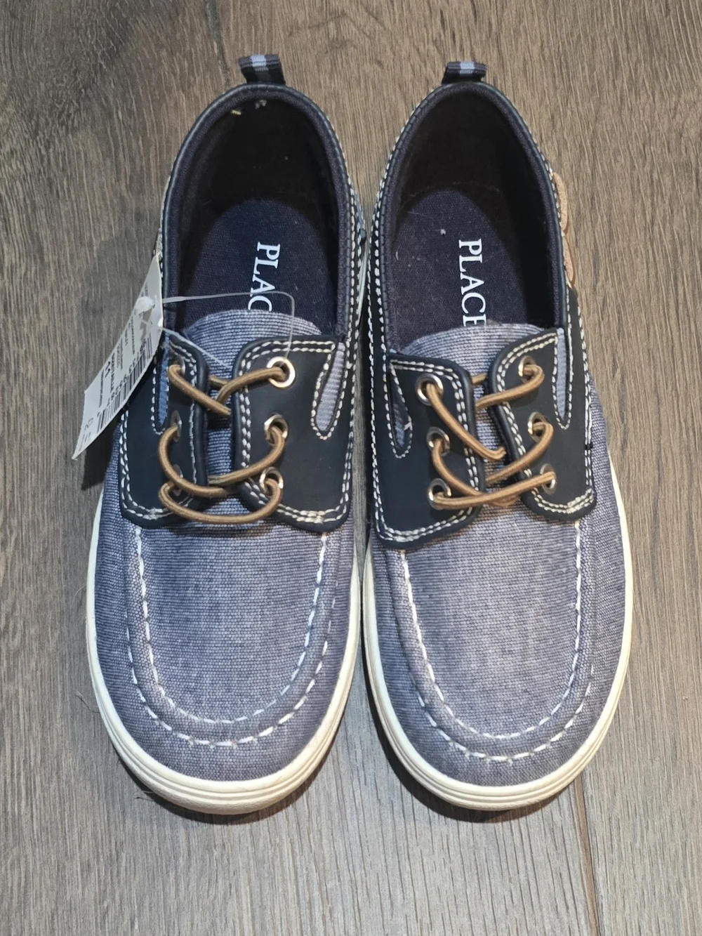 The Children's Place Navy Canvas Boat Shoes Toddler US 11